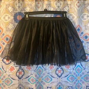Black mini tutu